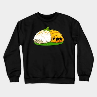 Pug Mango Sticky Rice Crewneck Sweatshirt